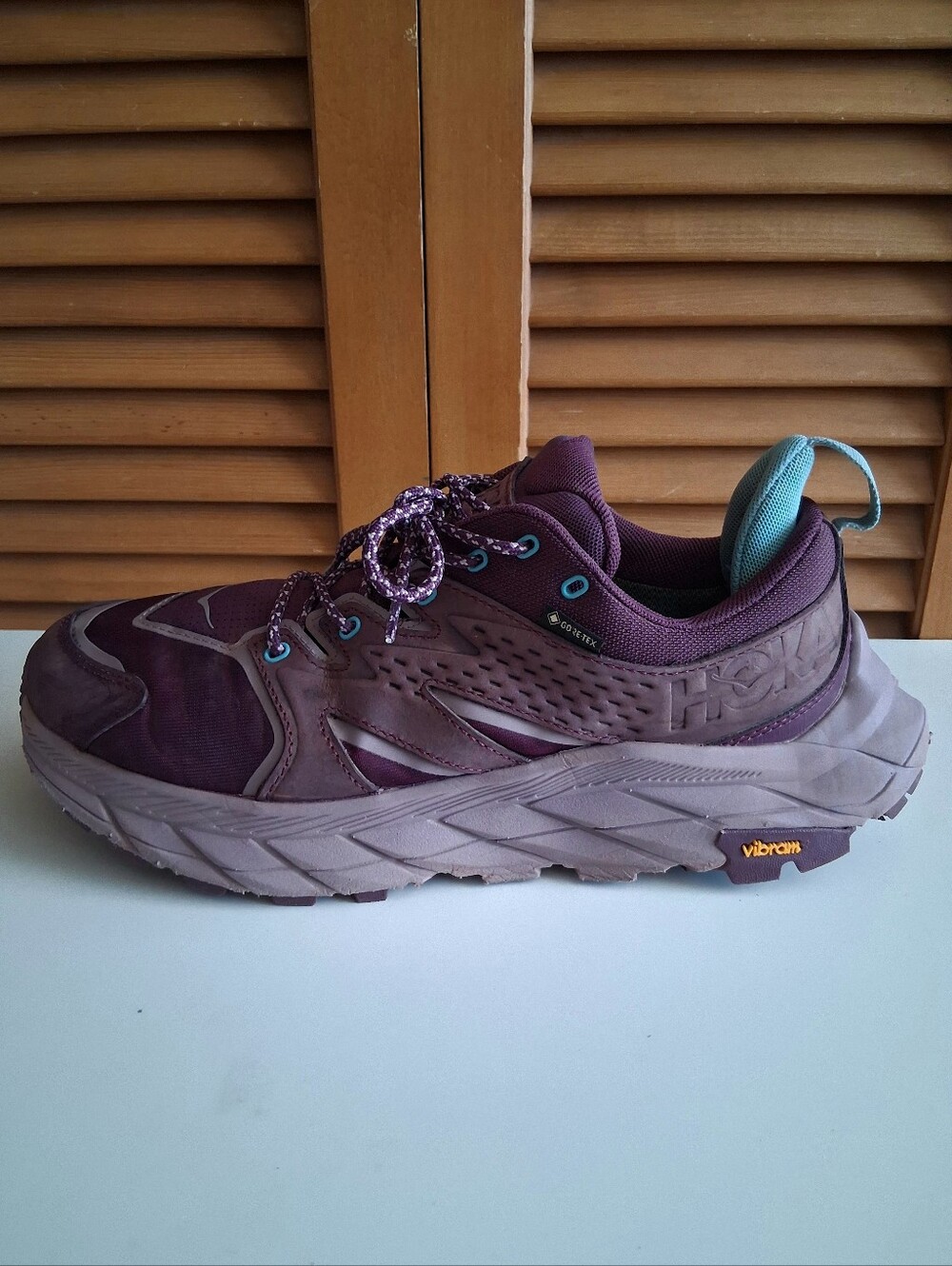 Hoka One One Anacapa Low GTX Grape Wine/Elderberry Women's Size 10B
